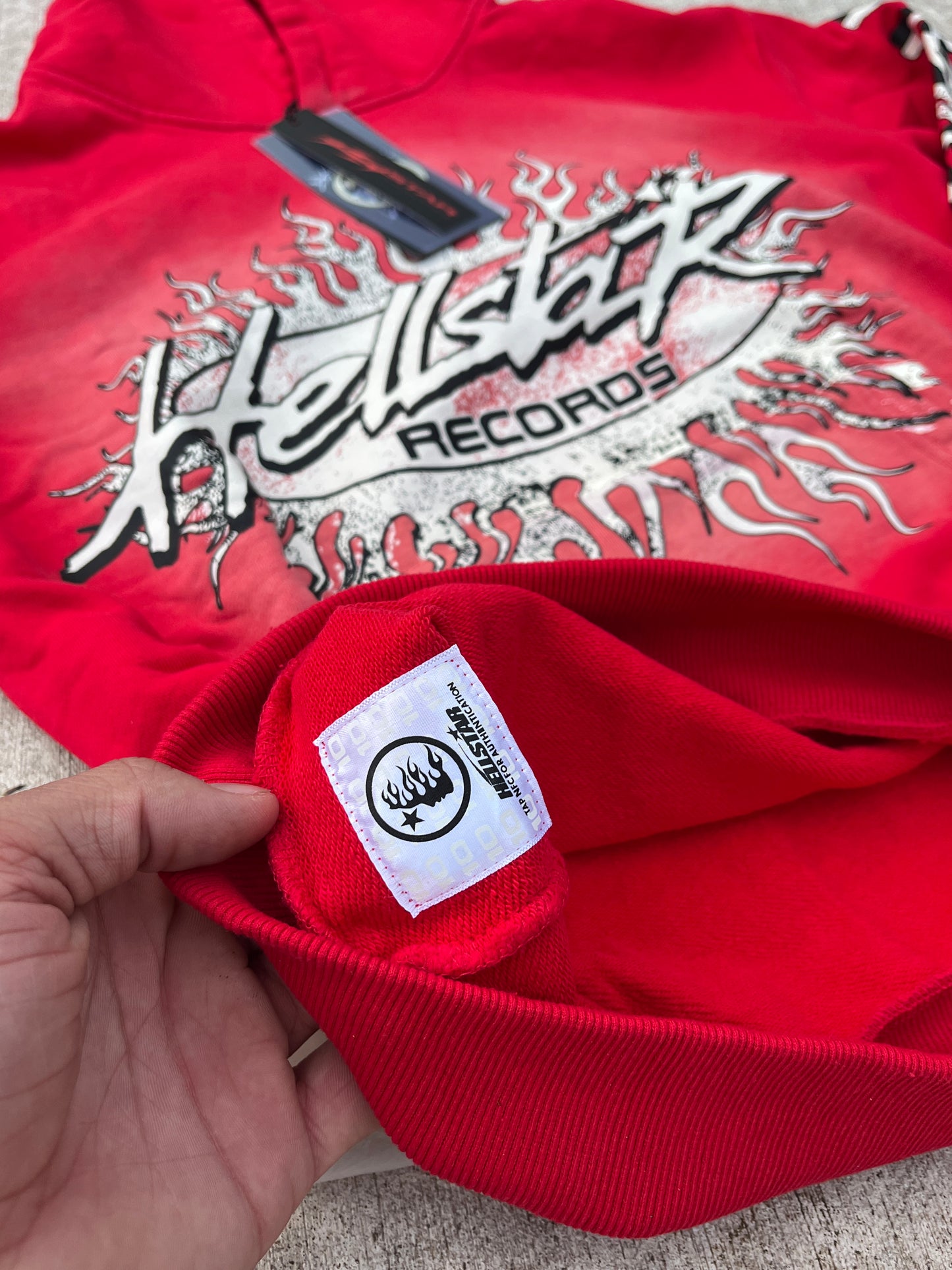 Red Hellstar Records Hoodie