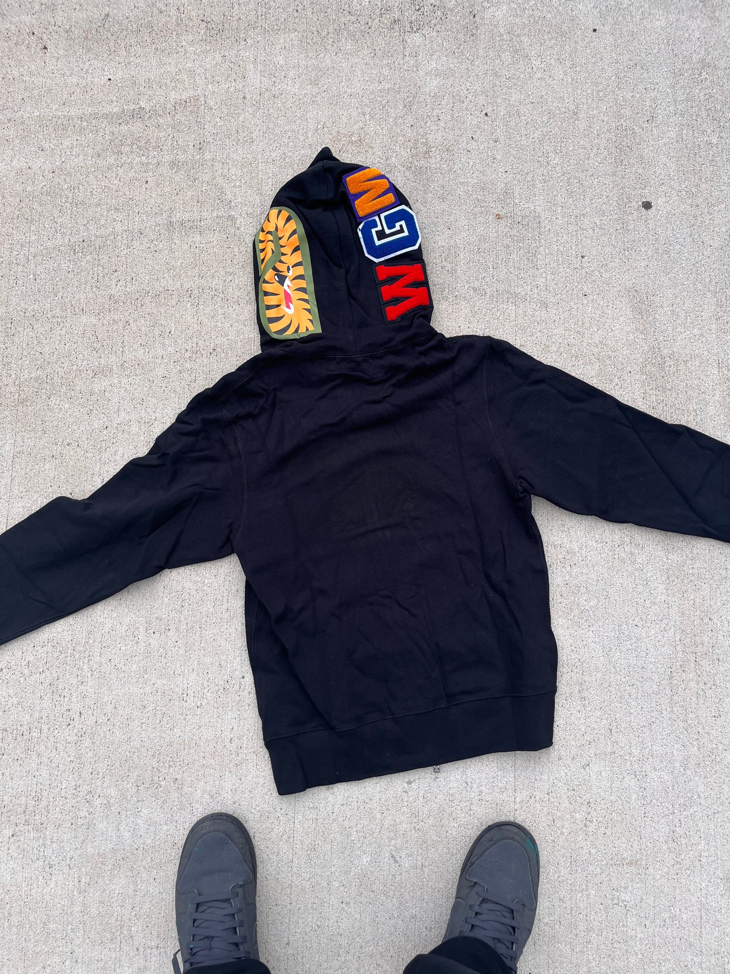 Black Bape Zip
