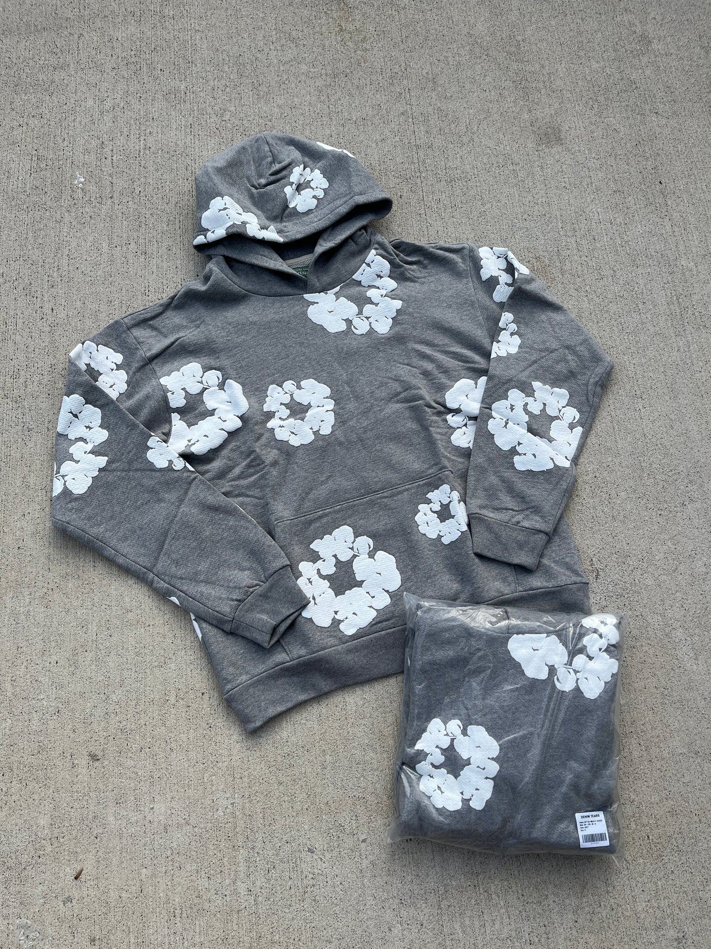 Grey Denim Tear