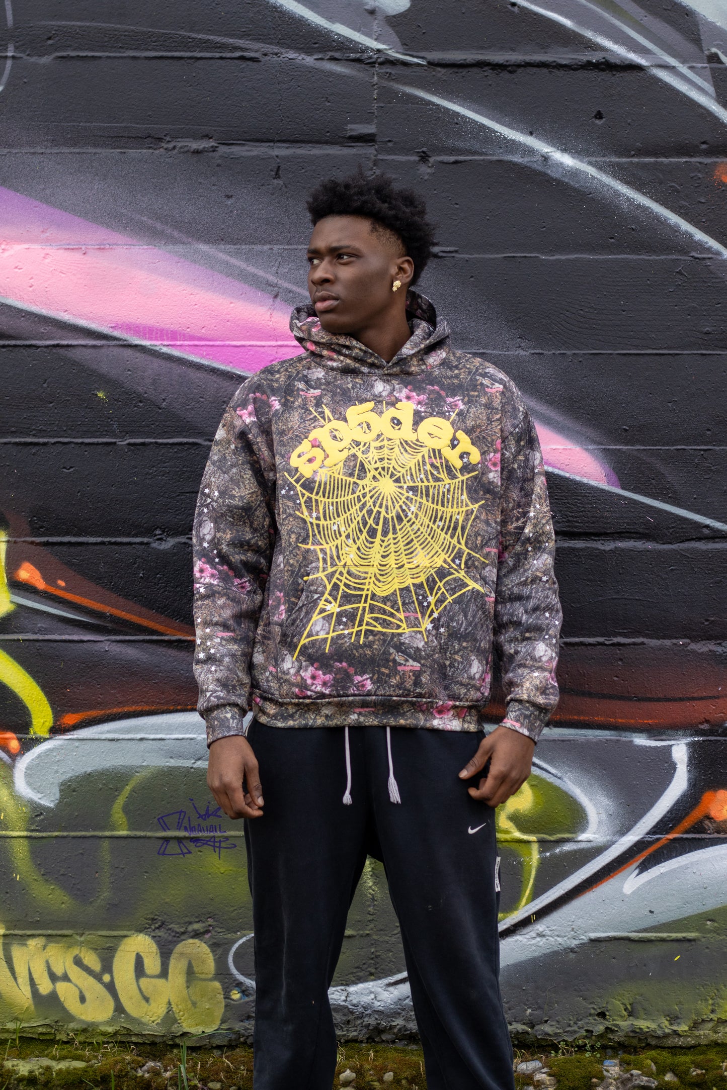 Camo Web hoodie