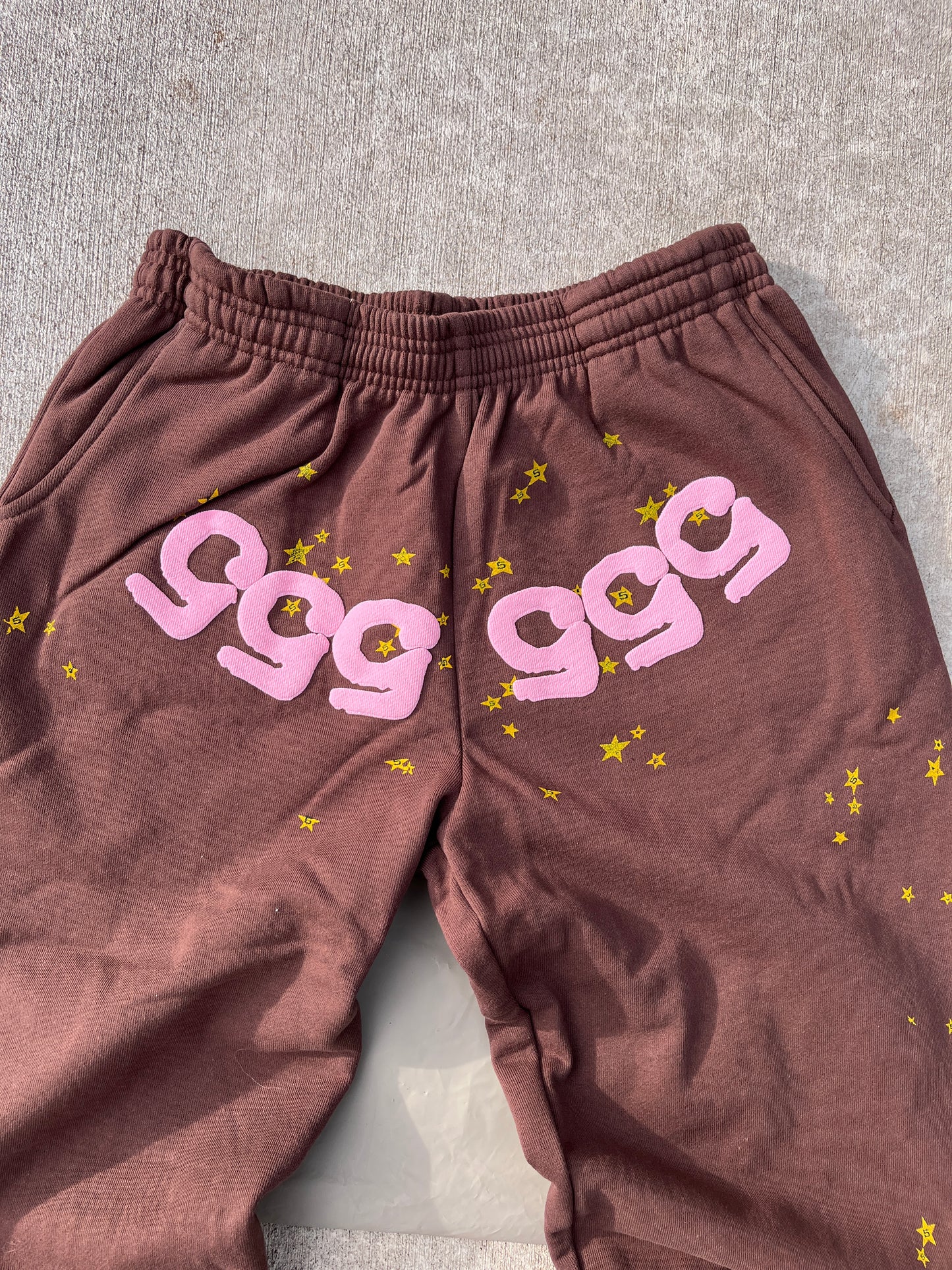 Brown 555 spider pants