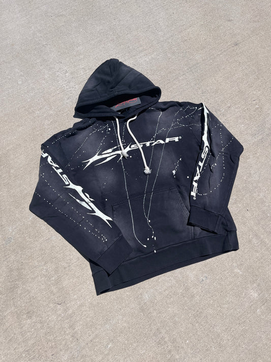 Black Hellstar Rope Hoodie