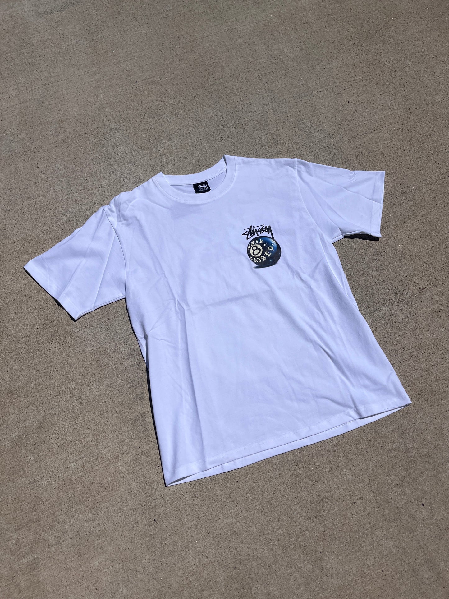 Born n raised stussy tee