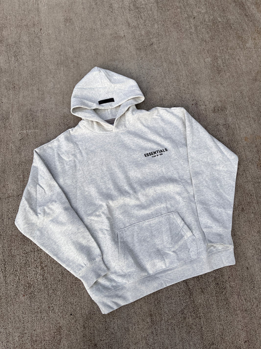Light Oatmeal Essentials hoodie
