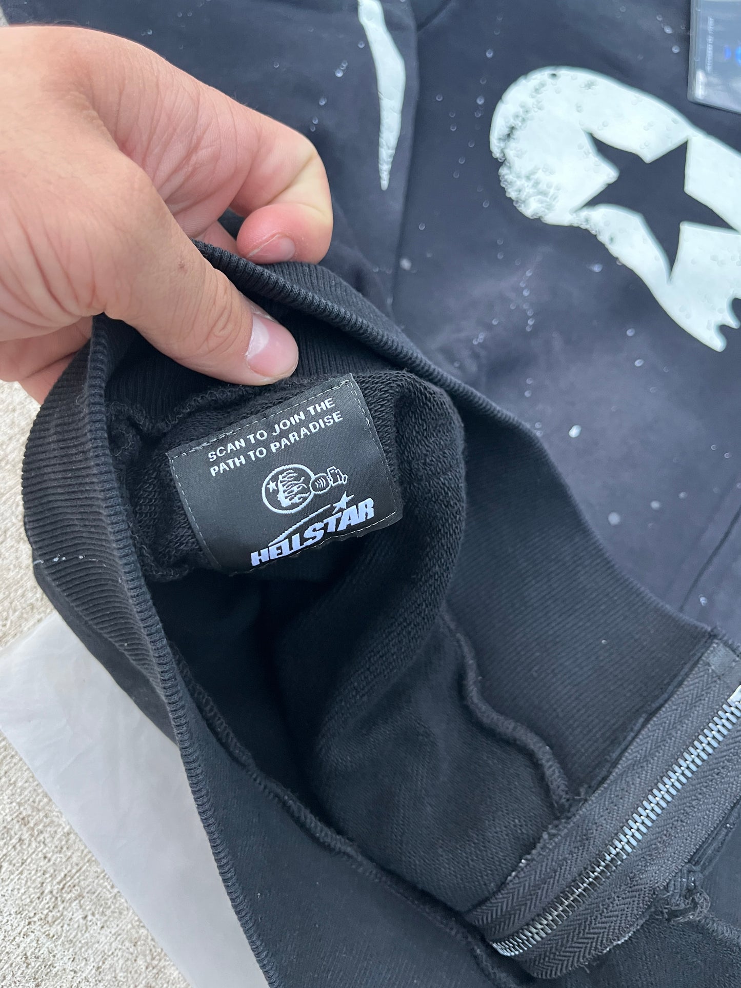 Black Hellstar Zipup