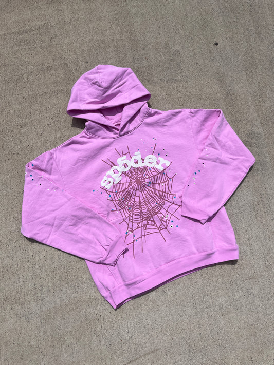 Pink OG Web Hoodie