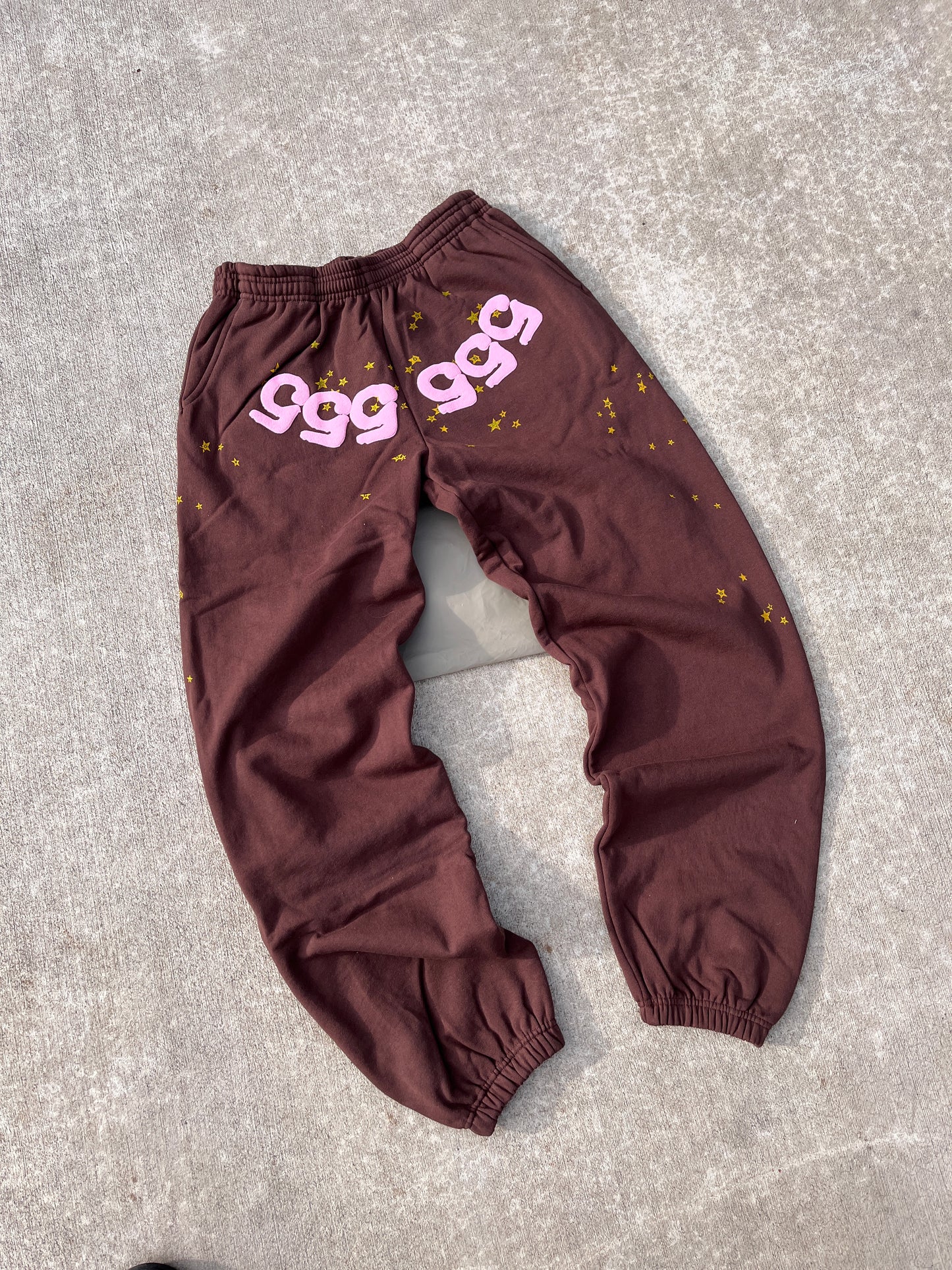 Brown 555 spider pants