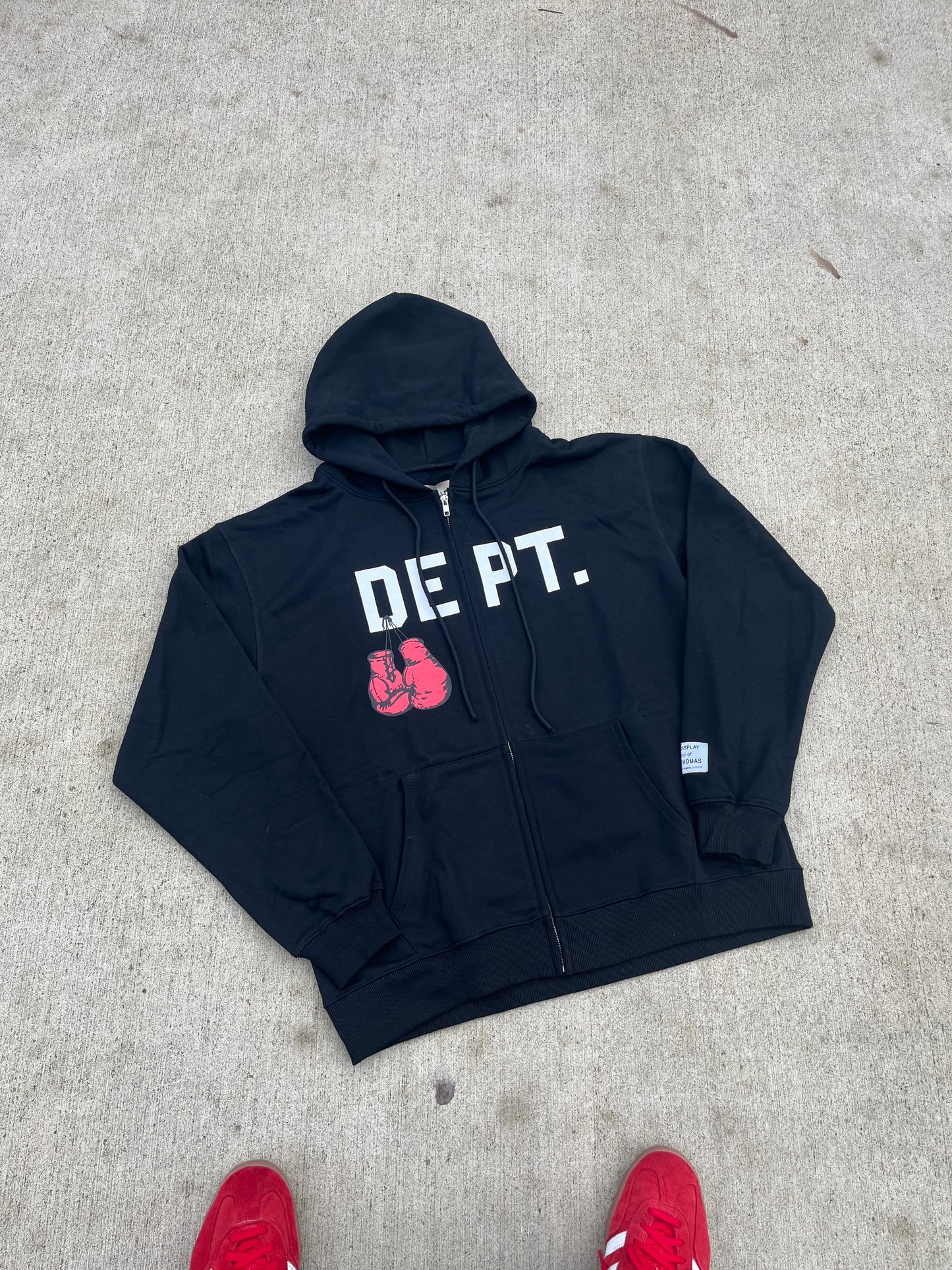 Black Gallery Dept boxing zip up