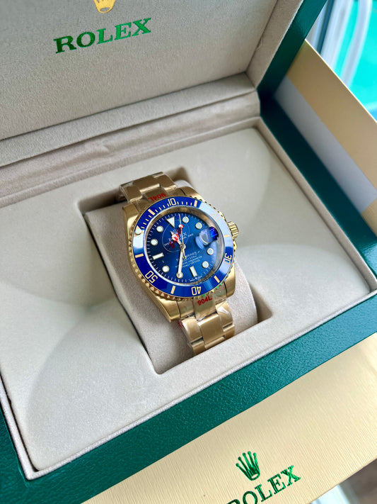 Blue face & Gold strap oyster perpetual SubMariner