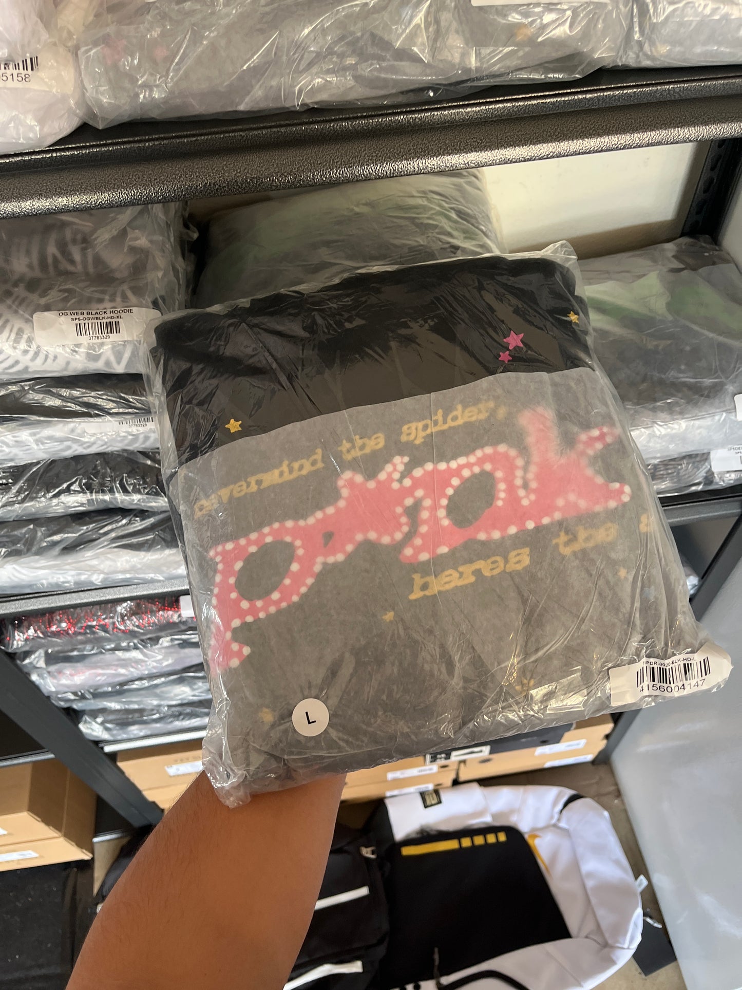 Black p*nk v2 hoodie