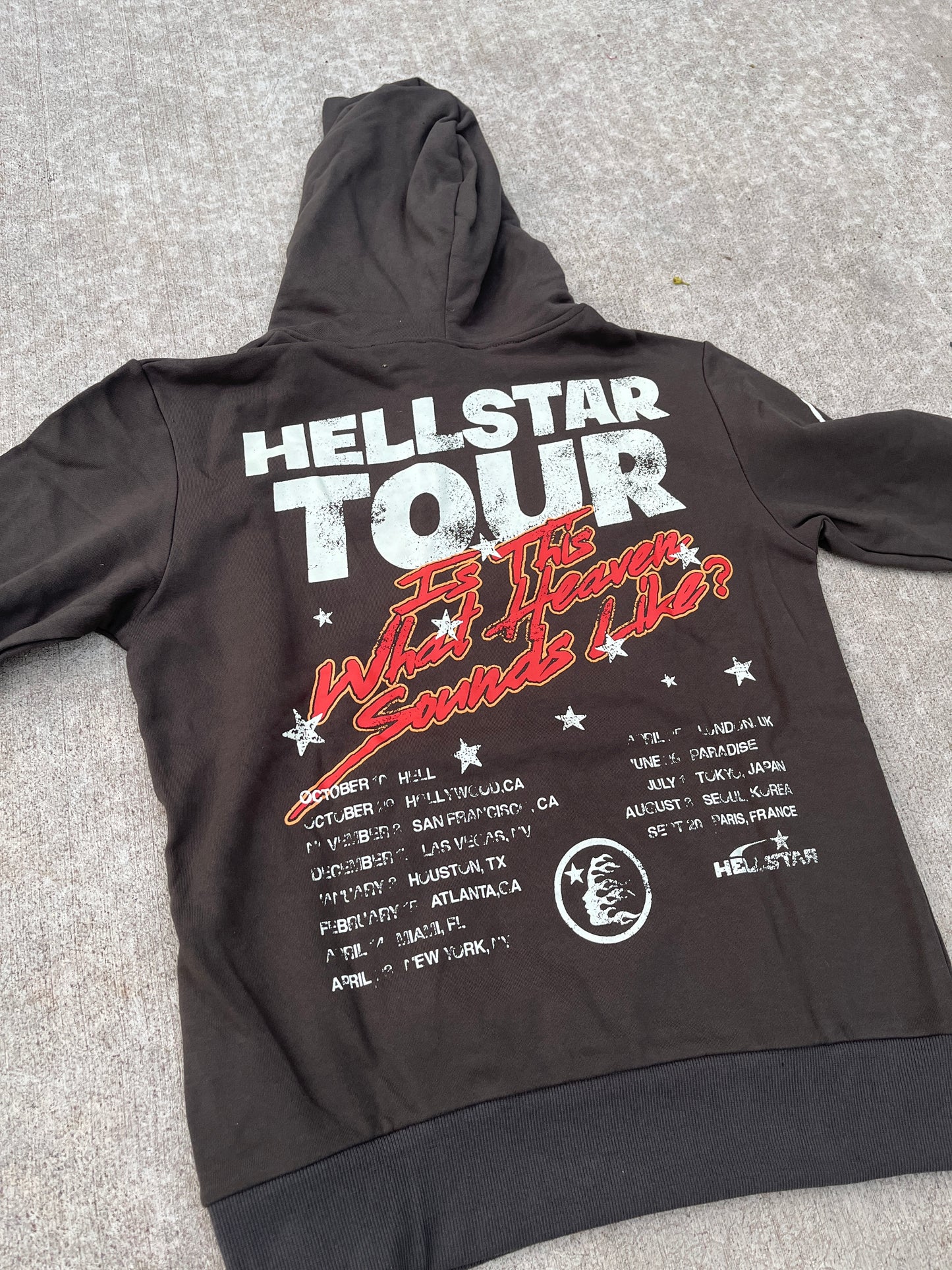 Hellstar Records Tour hoodie