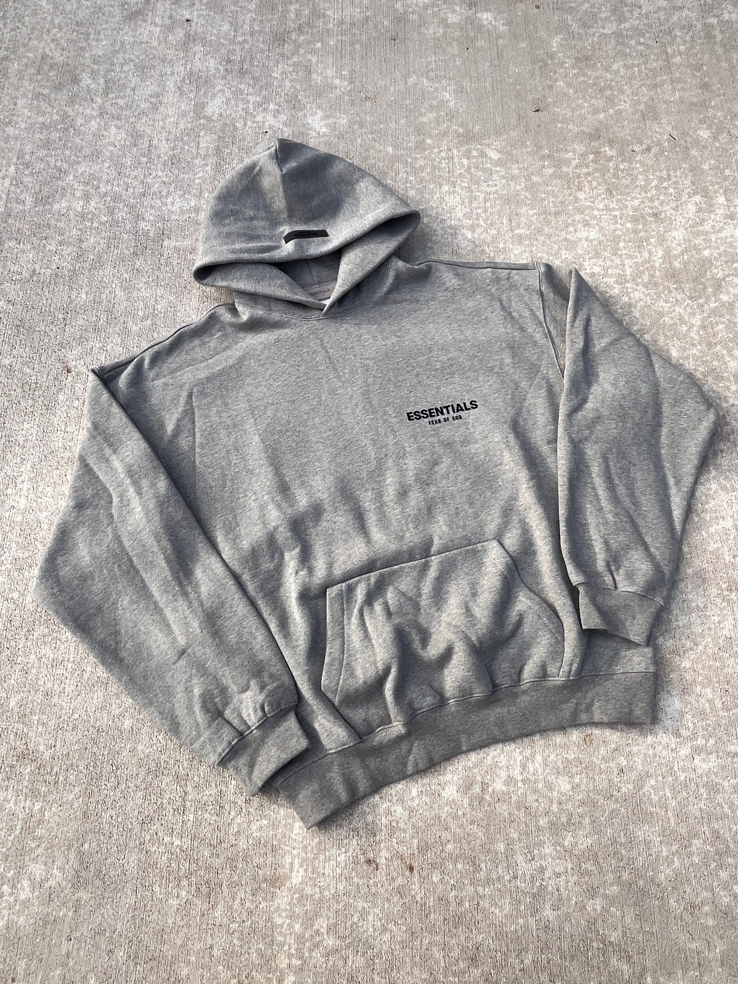 Dark Oatmeal essential hoodie