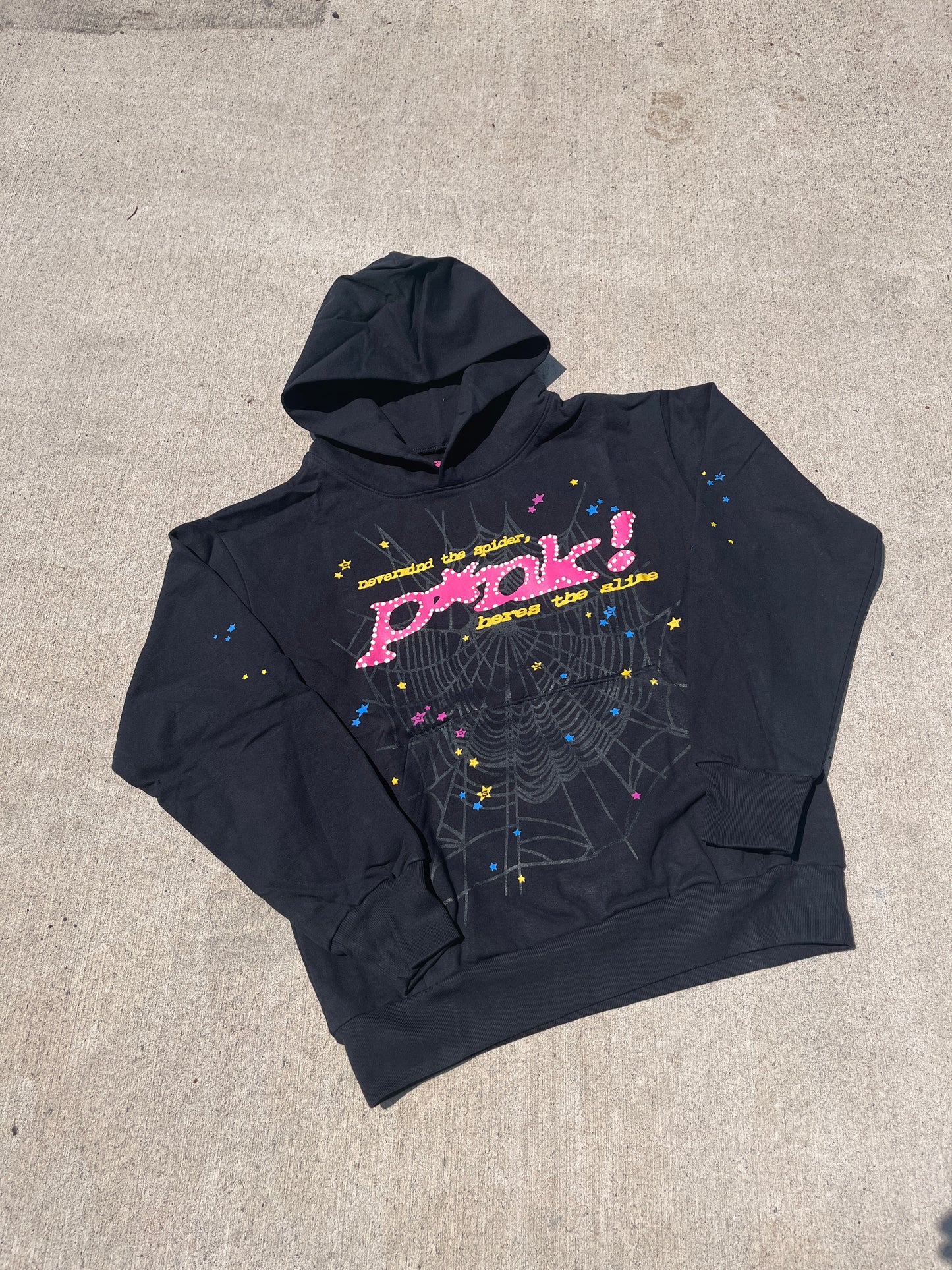 Black p*nk v2 hoodie
