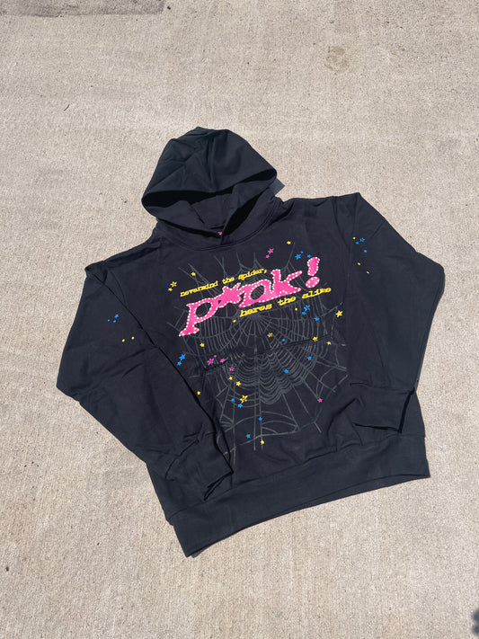 Black p*nk v2 hoodie
