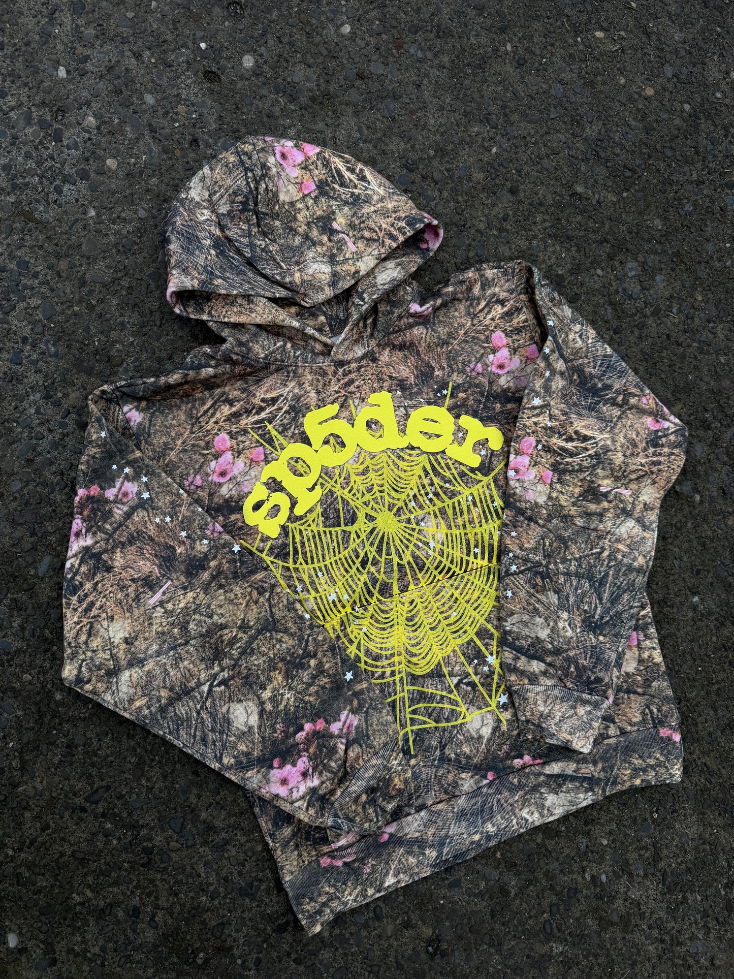 Camo Web hoodie