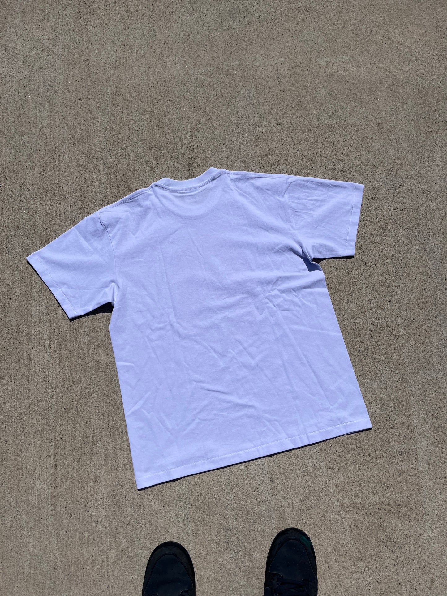 Bape White with red face Tee