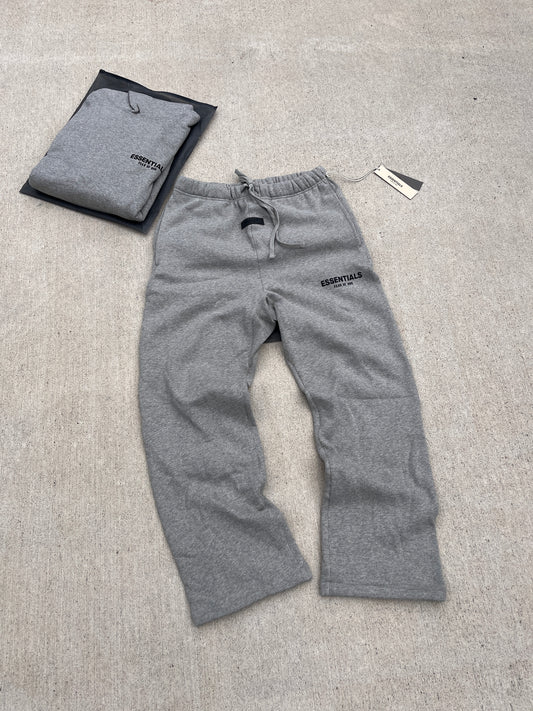 Relaxed Dark Oat Pants (uncuffed)