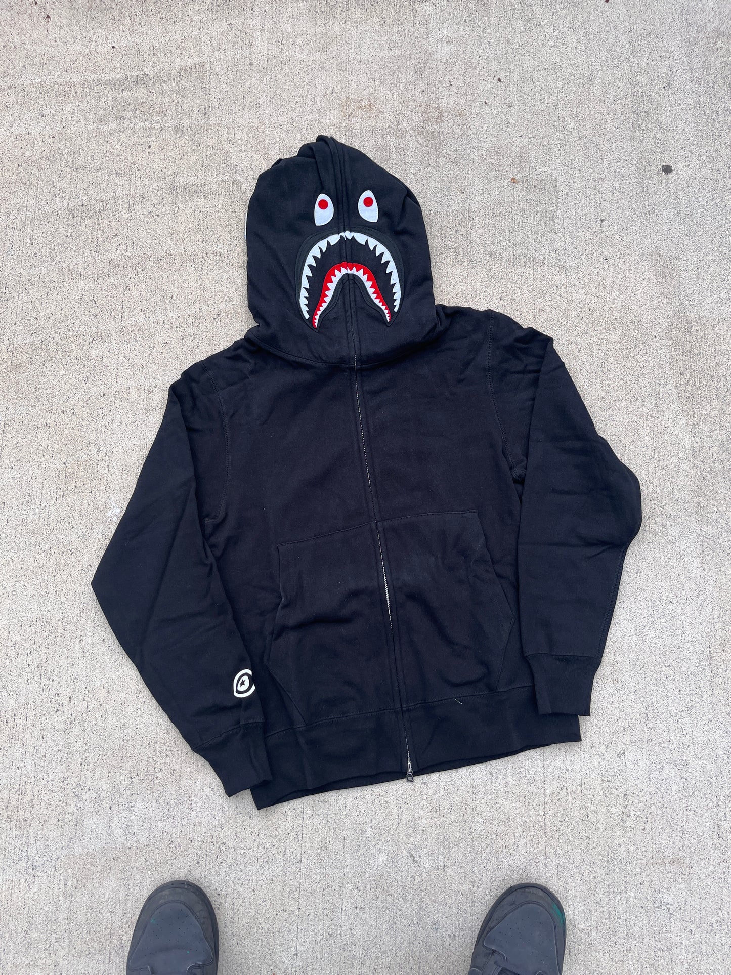 Black Bape Zip