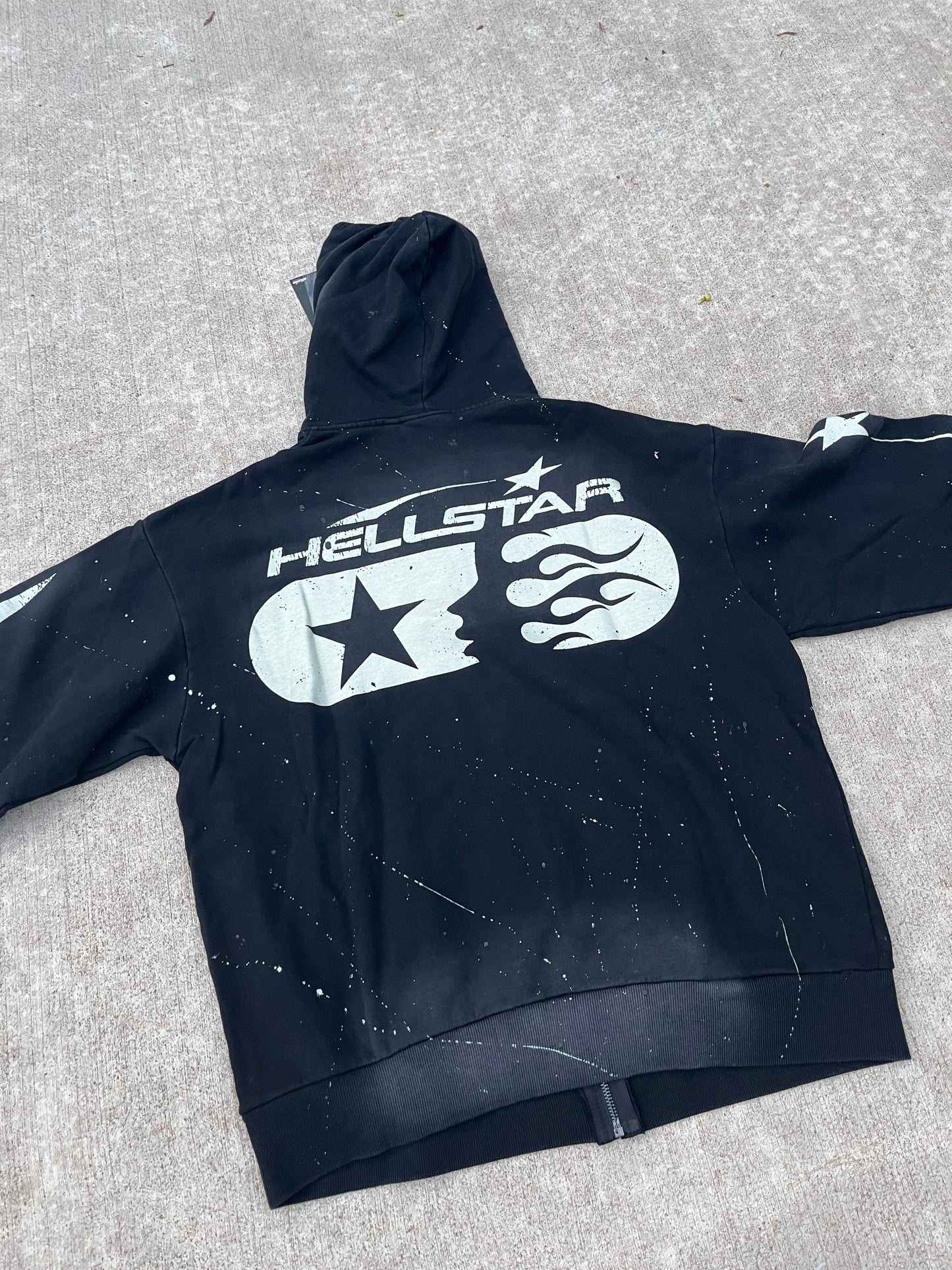 Black Hellstar Zipup