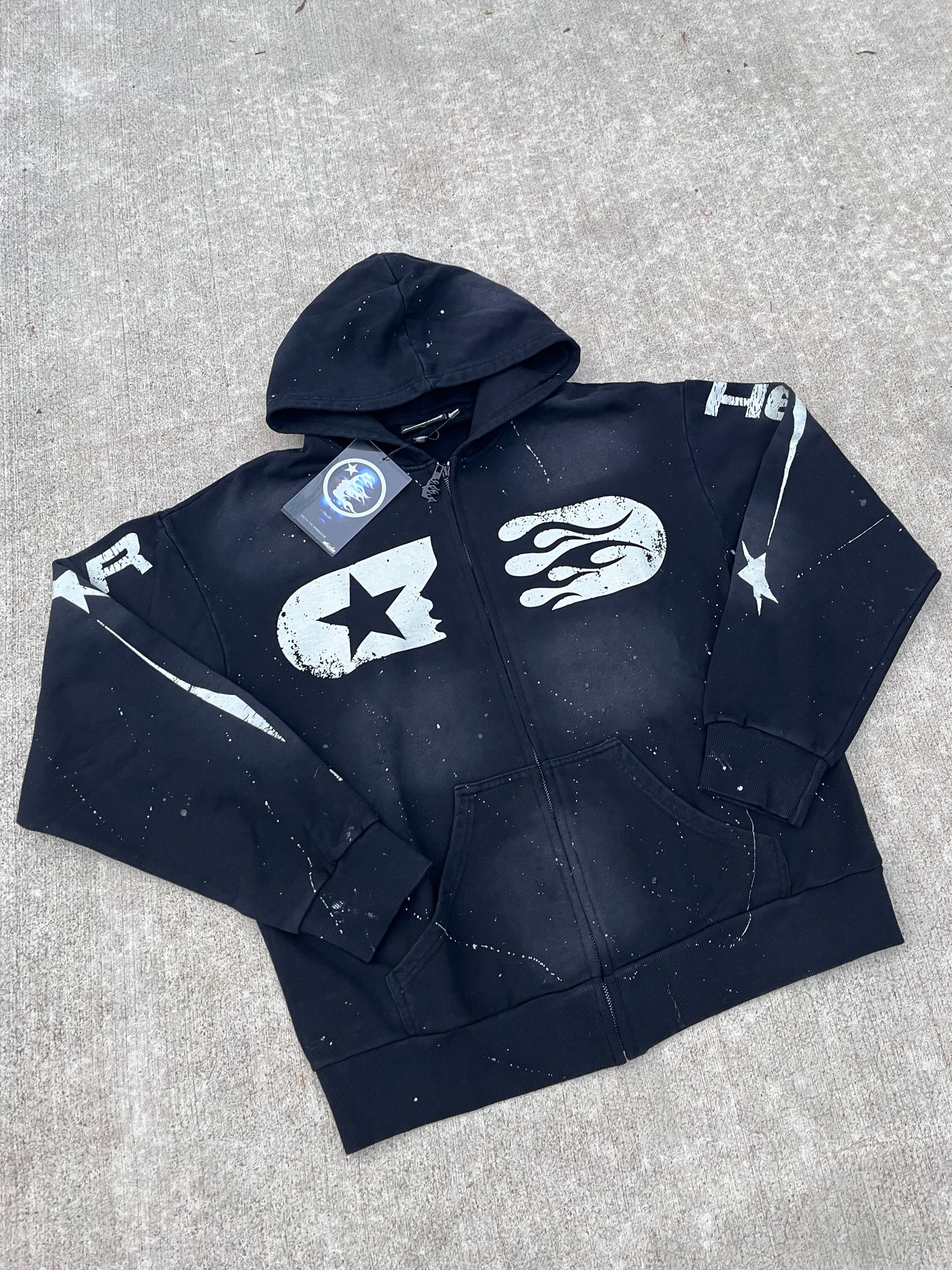Black Hellstar Zipup