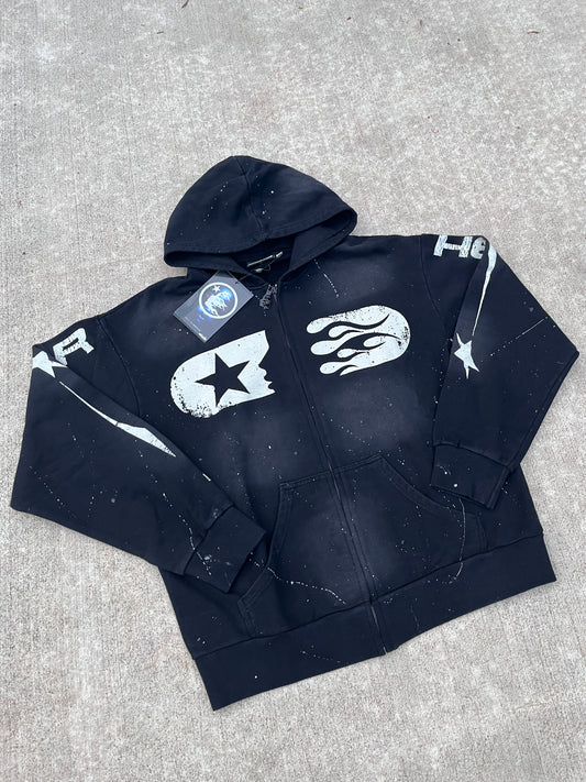 Black Hellstar Zipup