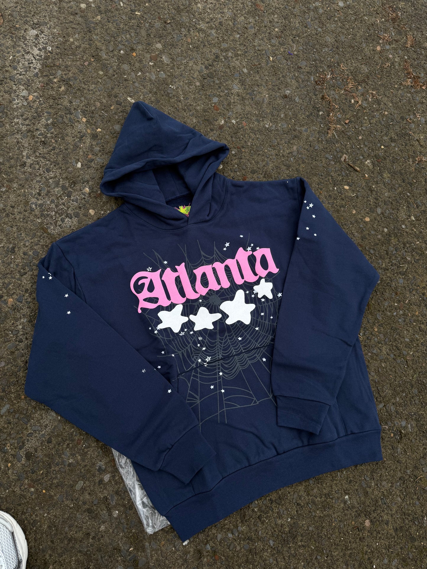 Navy Atlanta Hoodie