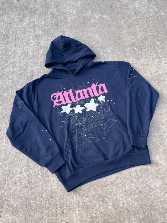 Navy Atlanta Hoodie