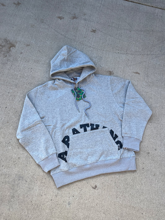 Grey new Bape Hoodie
