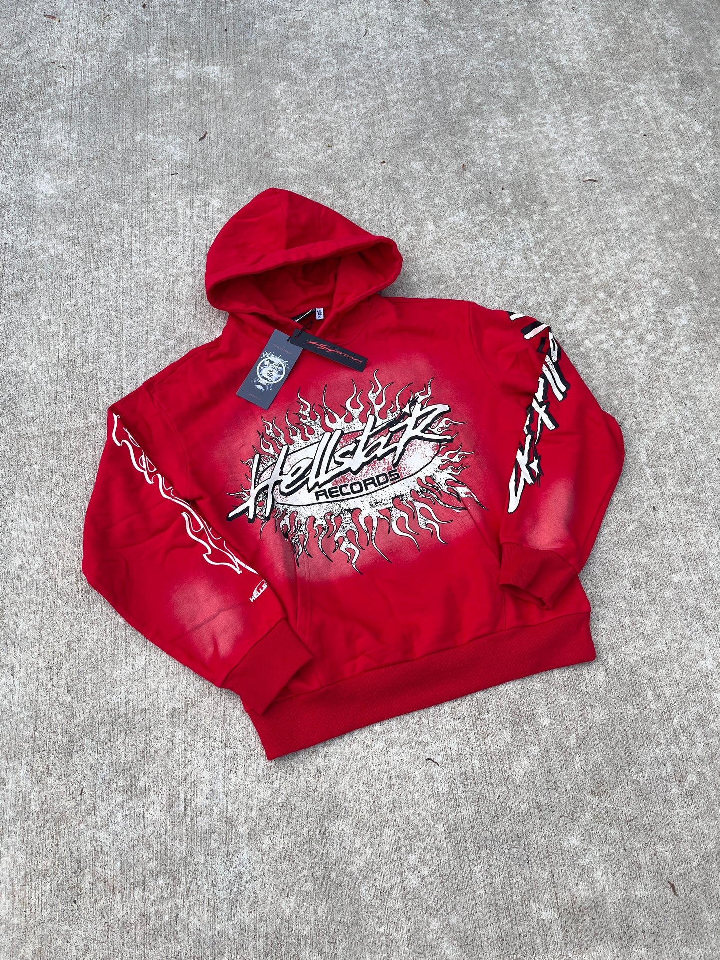 Red Hellstar Records Hoodie