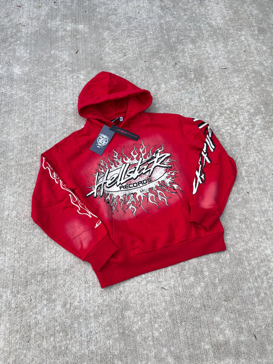 Red Hellstar Records Hoodie