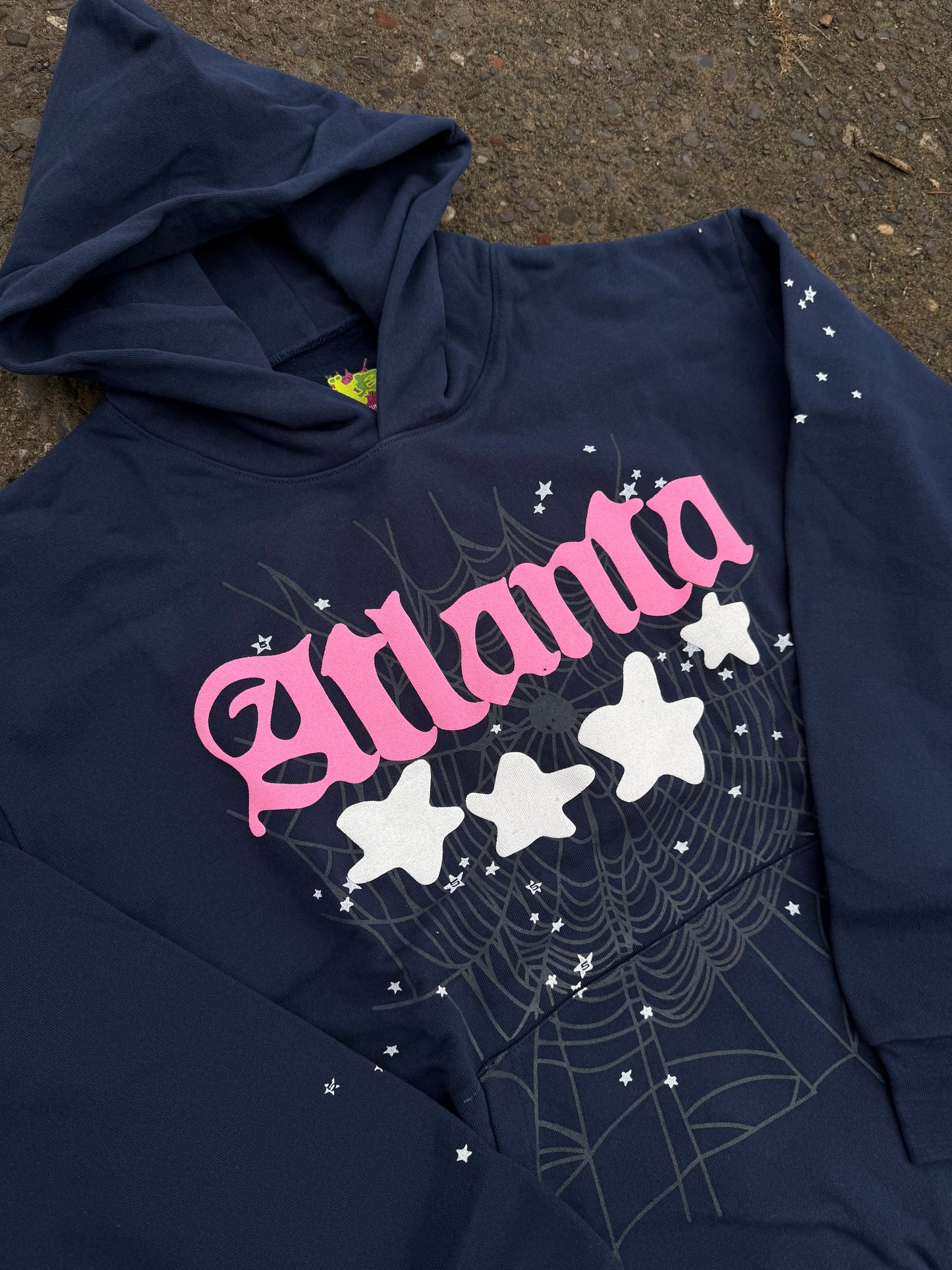 Navy Atlanta Hoodie